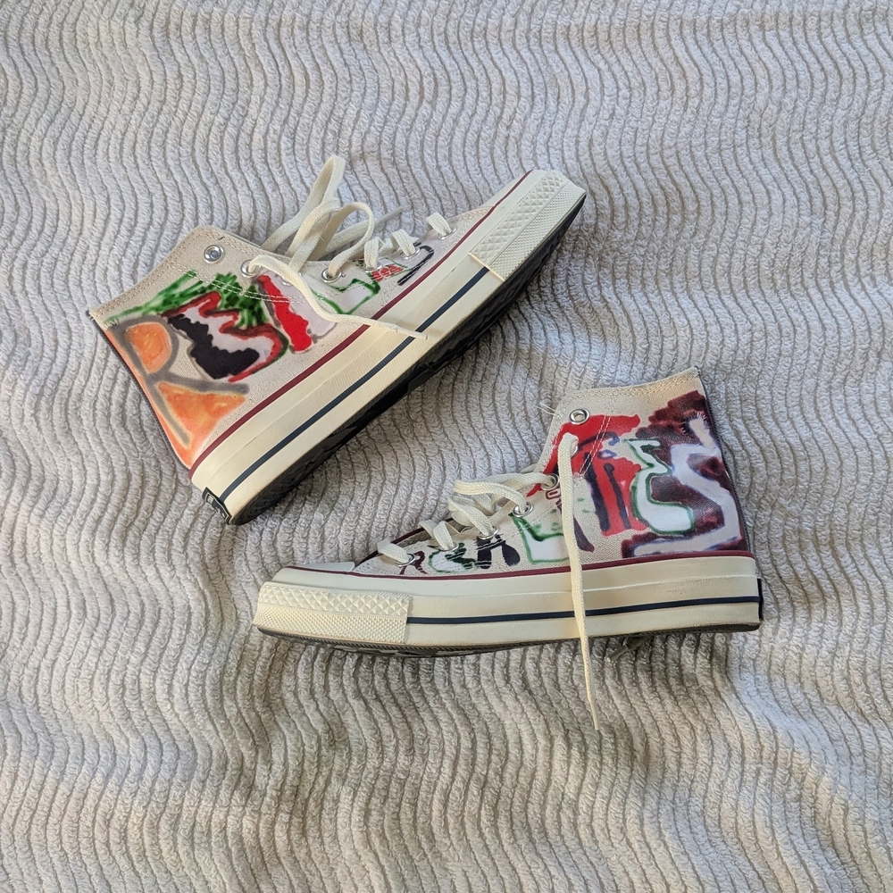 Chuck Taylor X Come Tees Limited Converse Multicolor High-Top Women's Sneakers